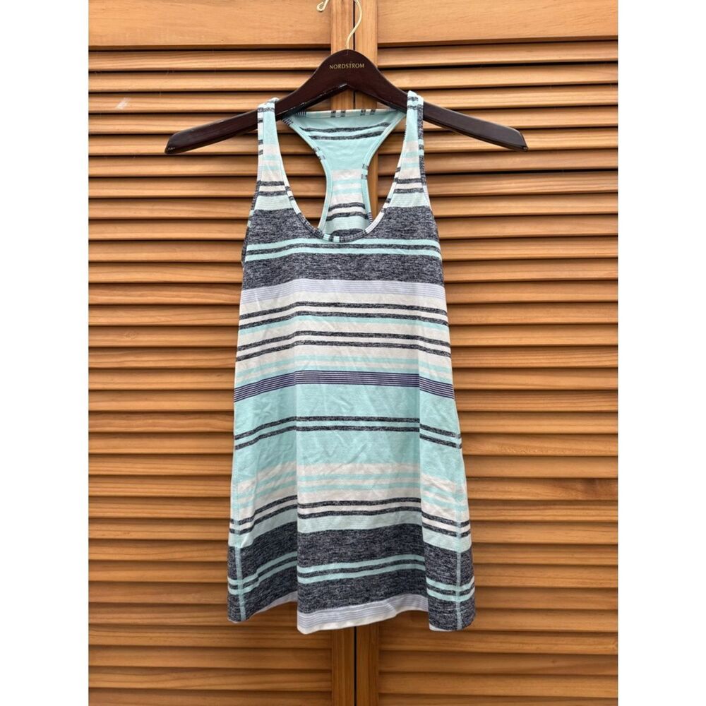 Lululemon Striped Racerback Tank